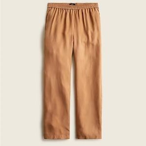 J. Crew eco cupro pull-on pant